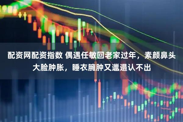 配资网配资指数 偶遇任敏回老家过年，素颜鼻头大脸肿胀，睡衣臃肿又邋遢认不出
